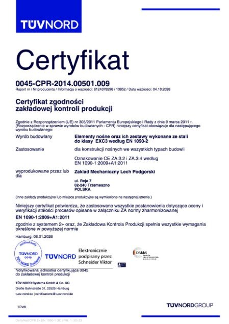 EN 1090-1:2009+A1:2011